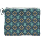 Flowers Pattern Design Abstract Canvas Cosmetic Bag (XXL)