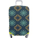 Flowers Pattern Design Abstract Luggage Cover (Large)