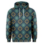 Flowers Pattern Design Abstract Men s Overhead Hoodie