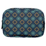 Flowers Pattern Design Abstract Make Up Pouch (Small)