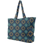 Flowers Pattern Design Abstract Simple Shoulder Bag