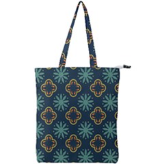 Double Zip Up Tote Bag 