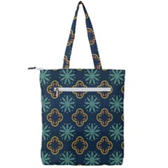 Double Zip Up Tote Bag 