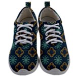 Flowers Pattern Design Abstract Mens Athletic Shoes