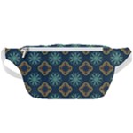 Flowers Pattern Design Abstract Waist Bag 