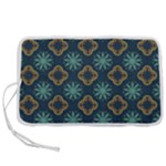 Flowers Pattern Design Abstract Pen Storage Case (M)