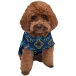 Flowers Pattern Design Abstract Dog T-Shirt