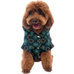 Flowers Pattern Design Abstract Dog Coat