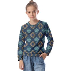 Kids  Long Sleeve T-Shirt with Frill  