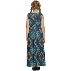 Kids  Satin Sleeveless Maxi Dress 