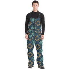 Men s Front Zip Ski And Snowboard Bib Pants 