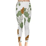 Nasturtium Flowers Plant Leaves Everyday Leggings 