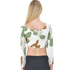 Long Sleeve Crop Top 