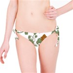 Nasturtium Flowers Plant Leaves Bikini Bottoms