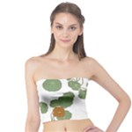 Nasturtium Flowers Plant Leaves Tube Top