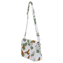 Shoulder Bag with Back Zipper 