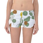 Nasturtium Flowers Plant Leaves Boyleg Bikini Bottoms