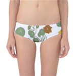 Nasturtium Flowers Plant Leaves Classic Bikini Bottoms