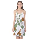 Nasturtium Flowers Plant Leaves Camis Nightgown 