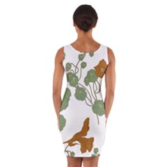 Wrap Front Bodycon Dress 