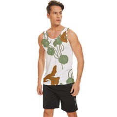 Men s Wide Collar Tank Top 