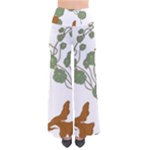 Nasturtium Flowers Plant Leaves So Vintage Palazzo Pants