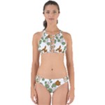 Nasturtium Flowers Plant Leaves Perfectly Cut Out Bikini Set