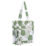 Nasturtium Flowers Plant Leaves Everyday Shoulder Bag with Pouch Bag