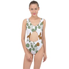 Center Cut Out Swimsuit 