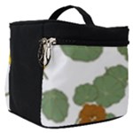 Nasturtium Flowers Plant Leaves Make Up Travel Bag (Small)