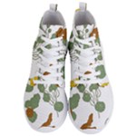 Nasturtium Flowers Plant Leaves Men s Lightweight High Top Sneakers