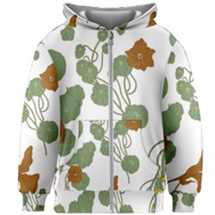 Kids  Zipper Hoodie Without Drawstring 