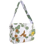 Nasturtium Flowers Plant Leaves Courier Bag