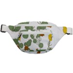 Nasturtium Flowers Plant Leaves Fanny Pack