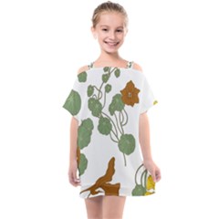 Kids  One Piece Chiffon Dress 