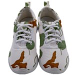 Nasturtium Flowers Plant Leaves Mens Athletic Shoes