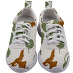 Nasturtium Flowers Plant Leaves Kids Athletic Shoes