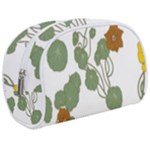 Nasturtium Flowers Plant Leaves Make Up Case (Medium)