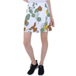 Nasturtium Flowers Plant Leaves Tennis Skirt