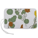 Nasturtium Flowers Plant Leaves Pen Storage Case (L)