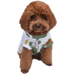 Nasturtium Flowers Plant Leaves Dog T-Shirt