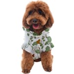 Nasturtium Flowers Plant Leaves Dog Coat