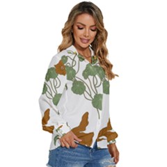 Women s Long Sleeve Button Up Shirt 