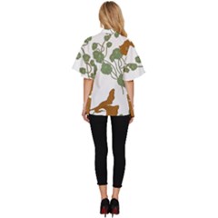 Women s Batwing Button Up Shirt 