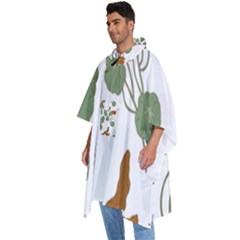 Men s Hooded Rain Ponchos 