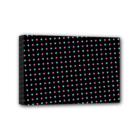 Pattern Dots Wallpaper Seamless Mini Canvas 6  x 4  (Stretched) from ArtsNow.com