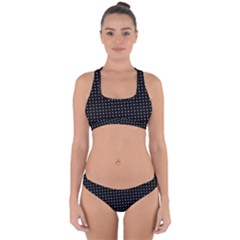 Pattern Dots Wallpaper Seamless Cross Back Hipster Bikini Set from ArtsNow.com