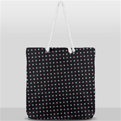 Full Print Rope Handle Tote (Large) 