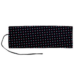 Pattern Dots Wallpaper Seamless Roll Up Canvas Pencil Holder (M) from ArtsNow.com