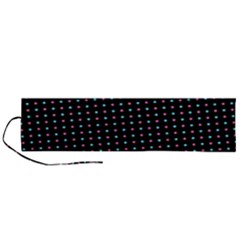 Pattern Dots Wallpaper Seamless Roll Up Canvas Pencil Holder (L) from ArtsNow.com